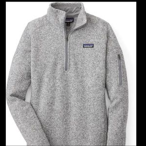 Grey women’s Patagonia quarter zip